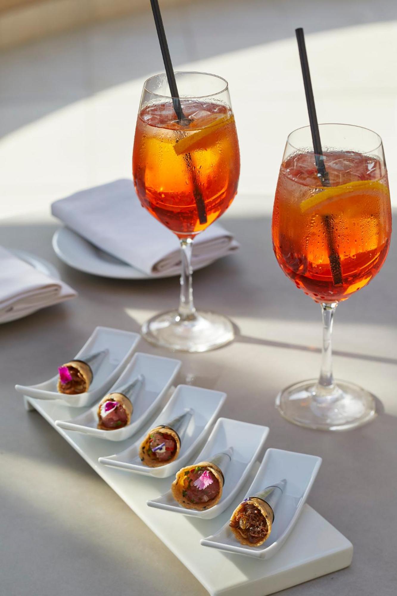 Mandarin Oriental, Santiago Hotell Exteriör bild Aperol Spritz