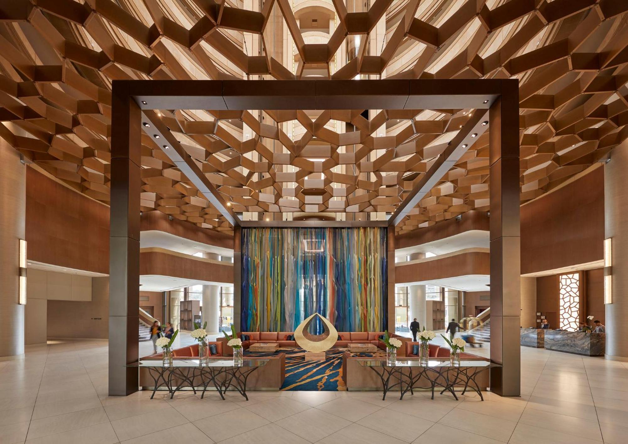 Mandarin Oriental, Santiago Hotell Exteriör bild The lobby of the hotel